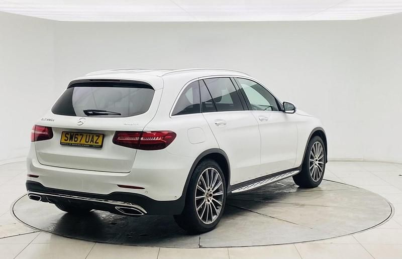 Used Mercedes GLC220 AMG line 2017 White SUV