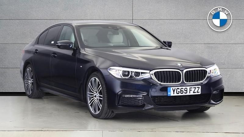 Black Used 2019 BMW 520 M Sport | £21,000 (Fair price) - Image 1/4