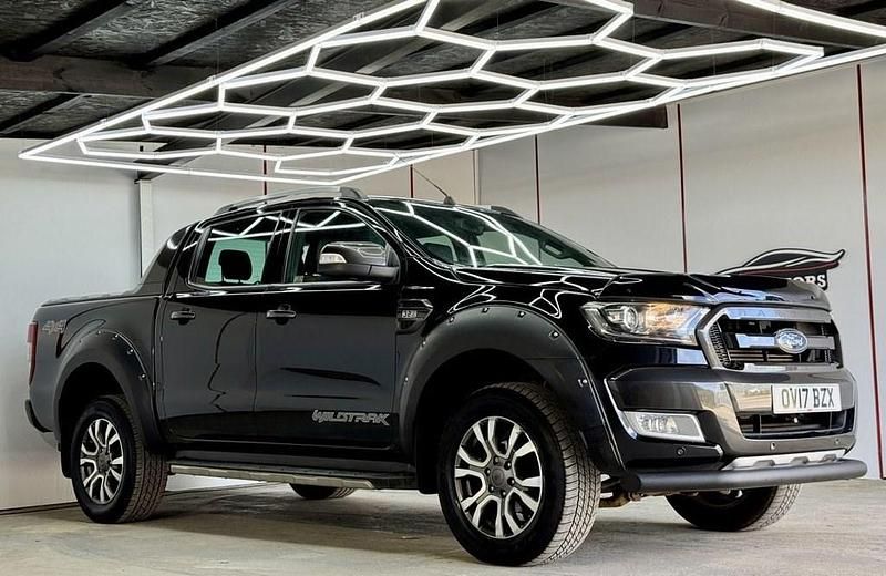 Black Used 2017 Ford Ranger Wildtrack Pickup | £17,974 (Fair price) - Image 1/3