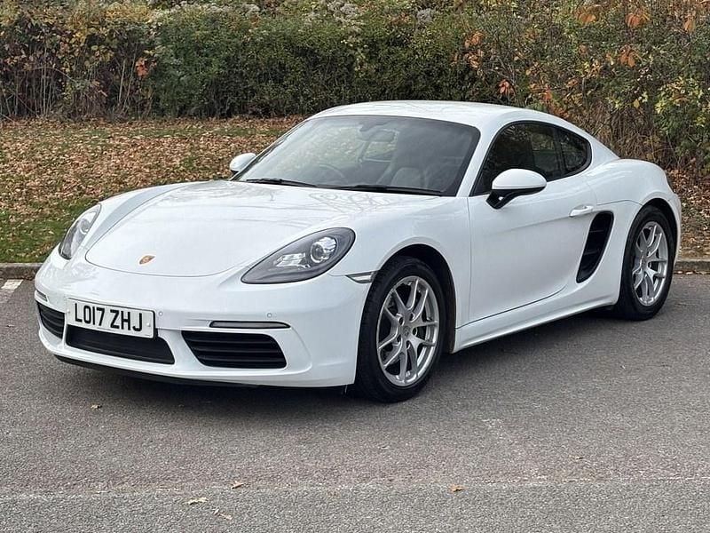 White Used 2017 Porsche 718 Cayman Coupe | £29,000 (Fair price) - Image 1/4