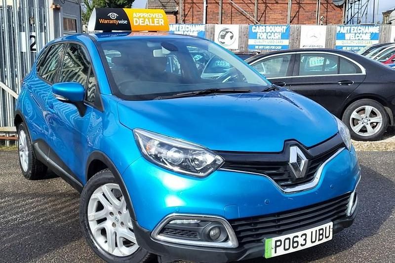 Used Renault Captur Dynamique 90 HP (66 kW) 2013 Blue SUV