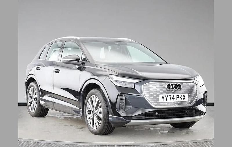 Black New 2024 Audi Q4 e-tron Sport SUV | £32,495 (Good price) - Image 1/4