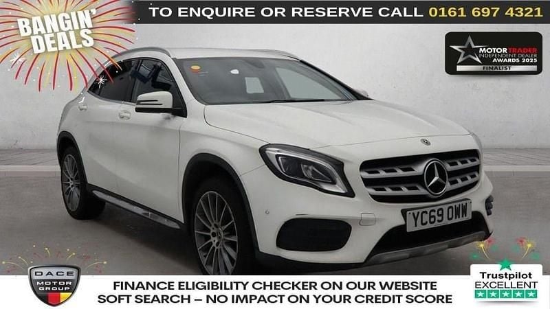 White Used 2019 Mercedes GLA200 AMG line SUV | £14,770 (Fair price) - Image 1/3
