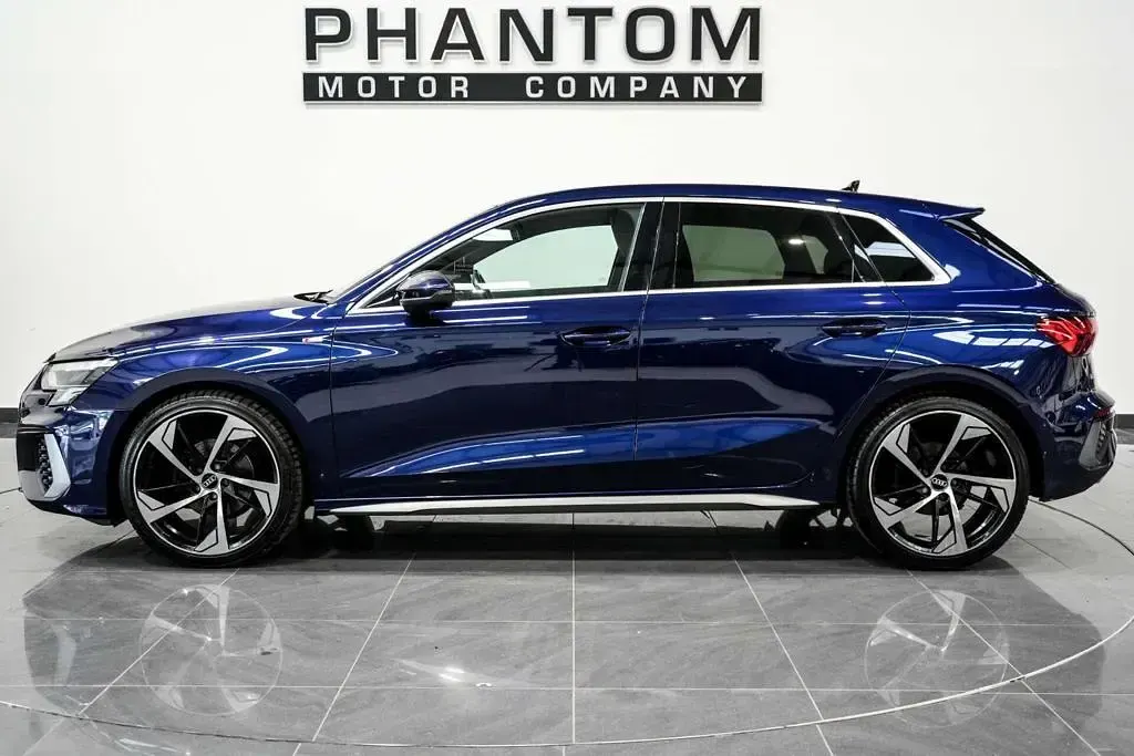 Used Audi A3 Sportback S-Line 2022 Blue Hatchback