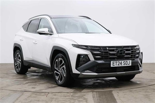 White Used 2024 Hyundai Tucson Ultimate SUV | £31,485 (Expensive) - Image 1/1