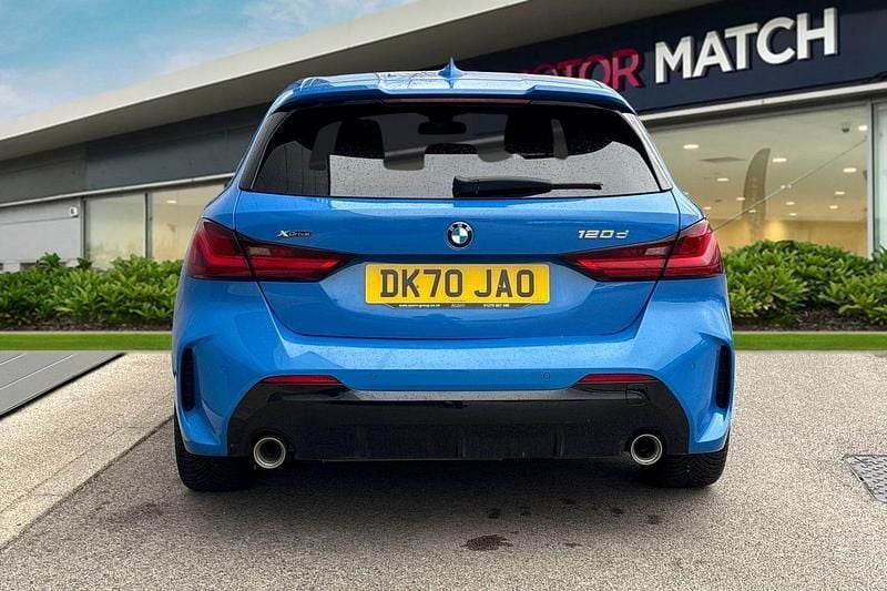 Used BMW 120 M Sport 190 HP (139 kW) 2020 Blue Hatchback