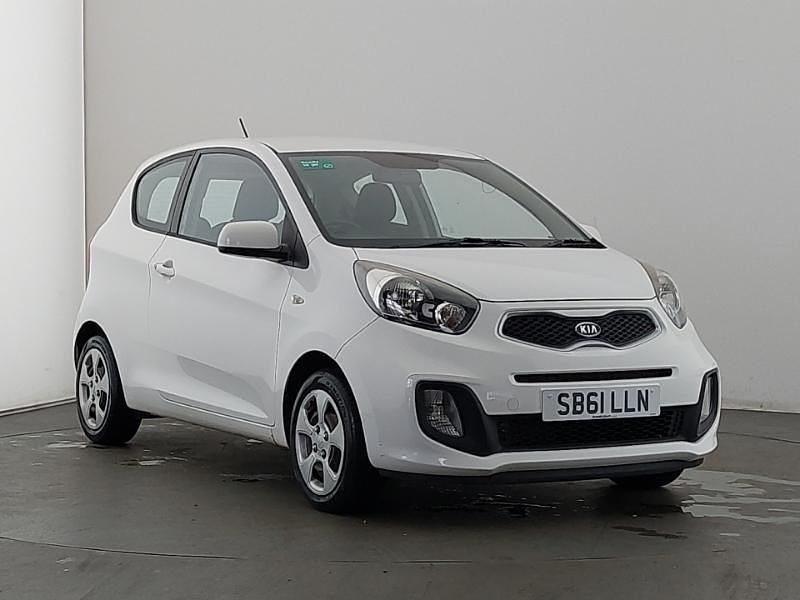 White Used 2012 Kia Picanto Air Hatchback | £4,998 (Expensive) - Image 1/4