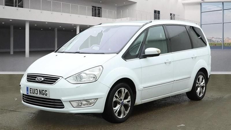 White Used 2013 Ford Galaxy Titanium X MPV | £4,495 (Good price) - Image 1/4