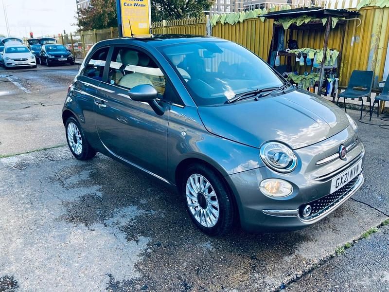 Grey Used 2021 Fiat 500 Dolcevita Hatchback | £6,999 (Super price) - Image 1/4