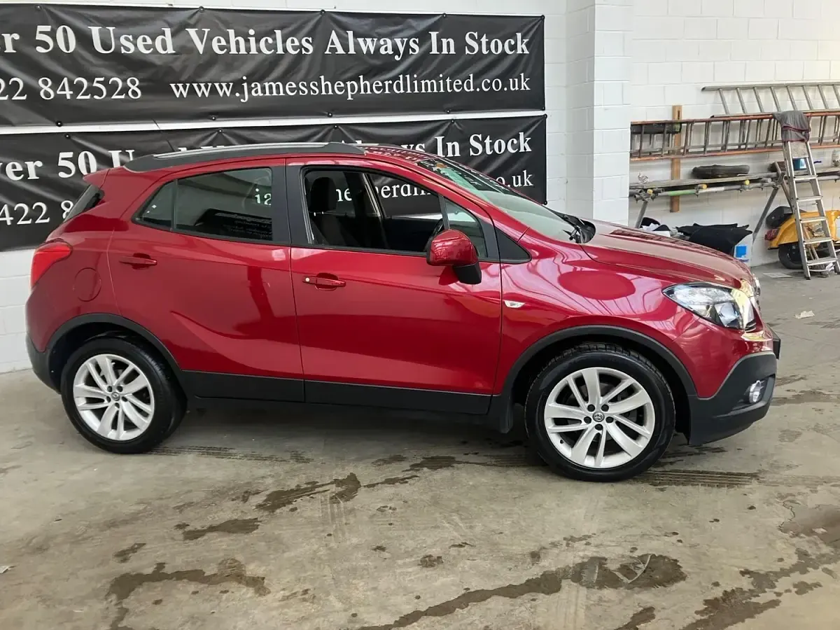 Used Vauxhall Mokka 136 HP (100 kW) 2016 Red SUV