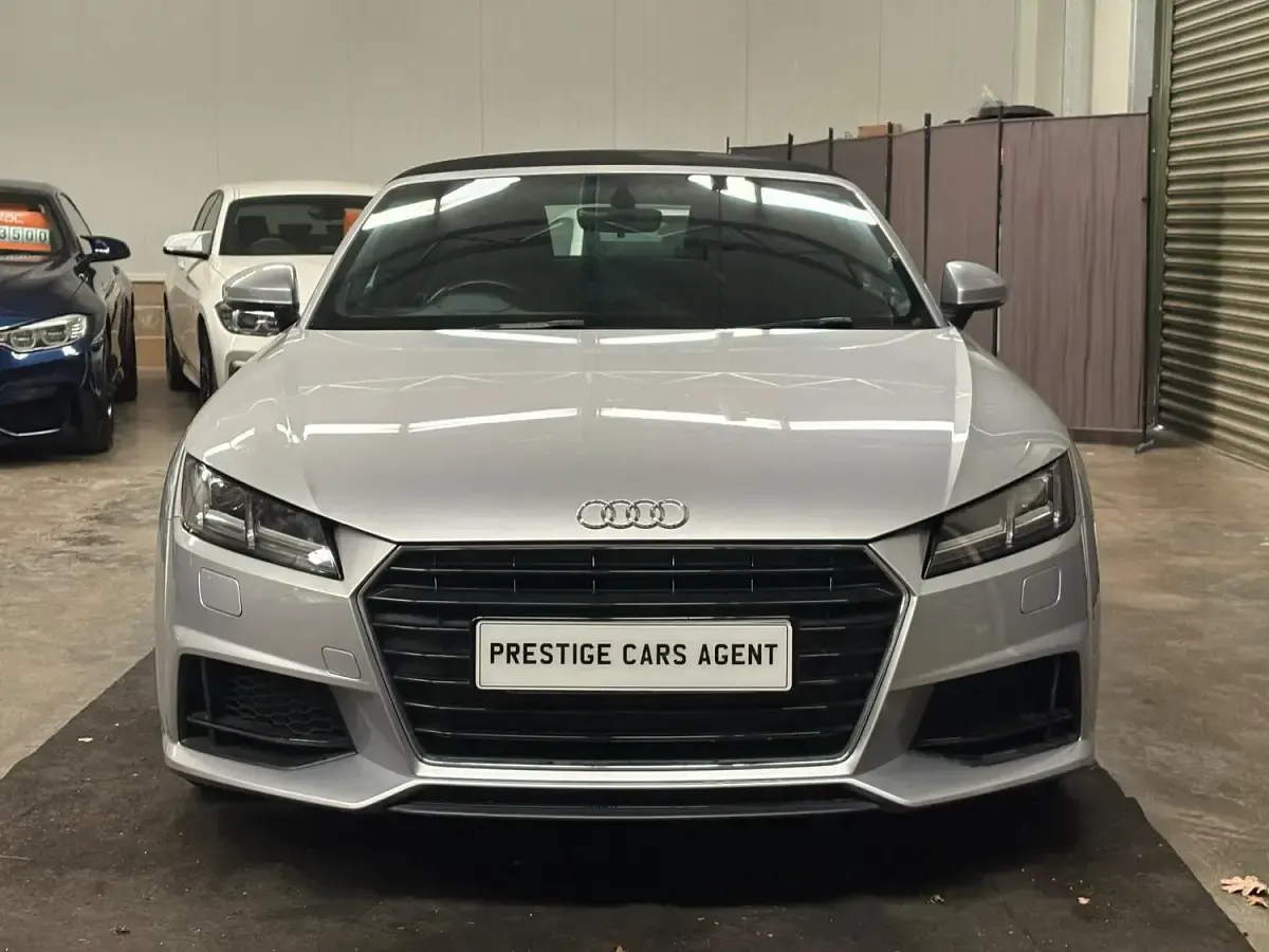 Used Audi TT Roadster S-Line 180 HP (132 kW) 2016 Silver Cabriolet
