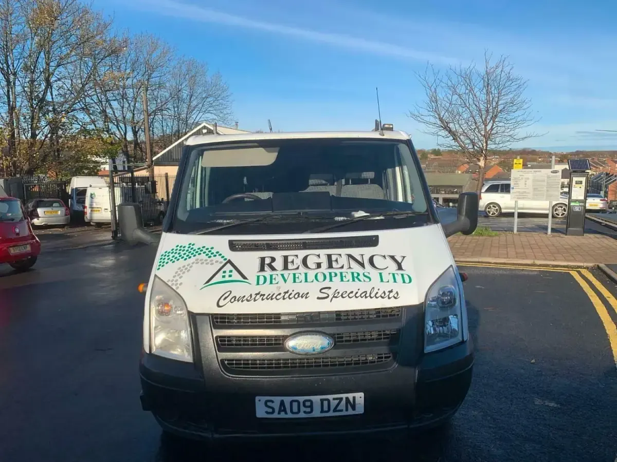 Used Ford Transit 100 HP (73 kW) 2009 White Van