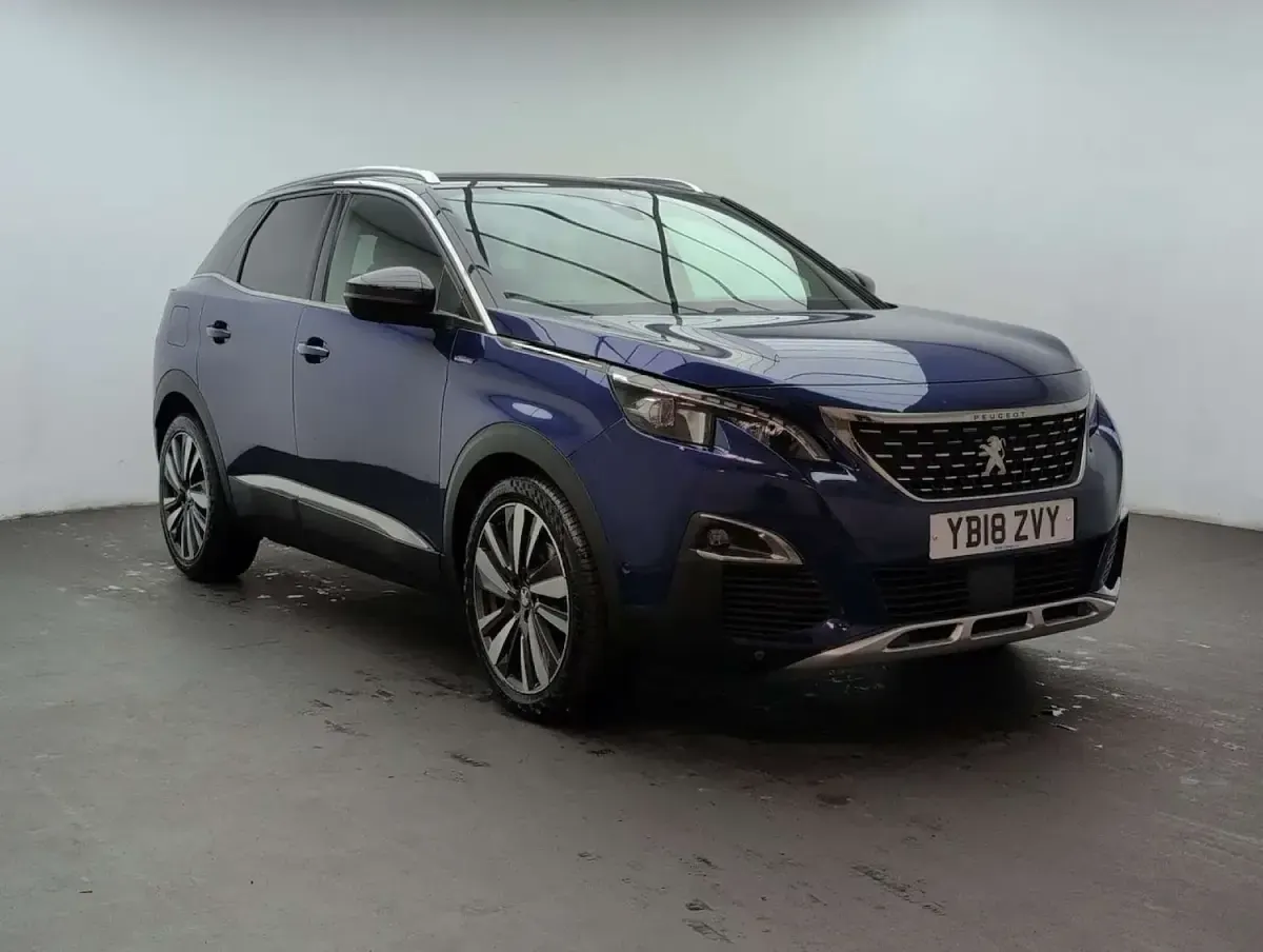 Used Peugeot 3008 Premium 162 HP (119 kW) 2018 Blue SUV