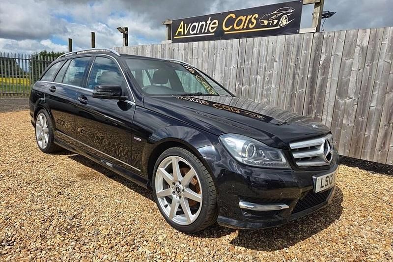 Black Used 2012 Mercedes C220 Estate | £6,995 (Fair price) - Image 1/1