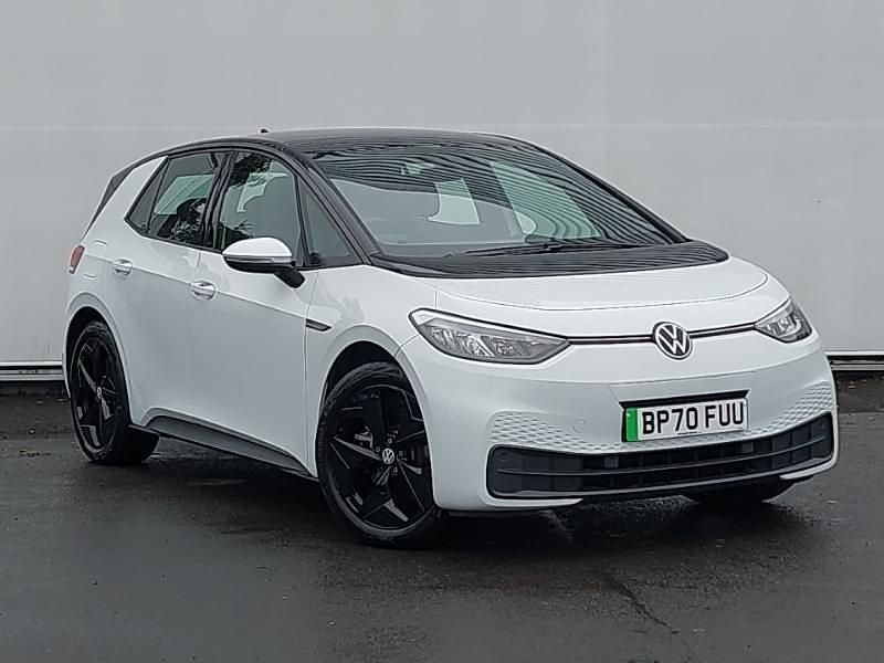 White Used 2020 VW ID.3 Pro Performance Hatchback | £15,498 (Fair price) - Image 1/4