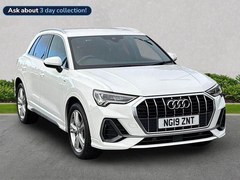 White Used 2019 Audi Q3 S-Line SUV | £19,997 (Fair price) - Image 1/4