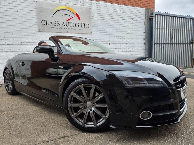 Black Used 2012 Audi TT S-Line Cabriolet | £6,442 (Fair price) - Image 1/3
