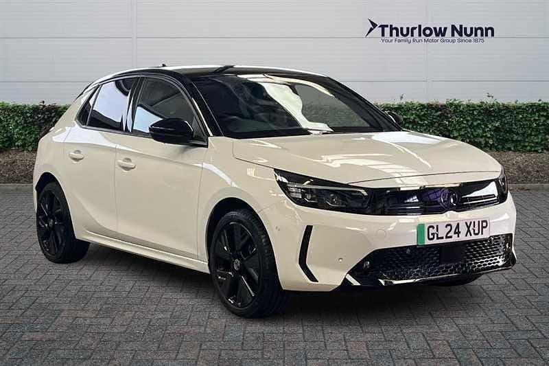Used Vauxhall Corsa-e Ultimate 100 kW (136 HP) 2024 White Hatchback