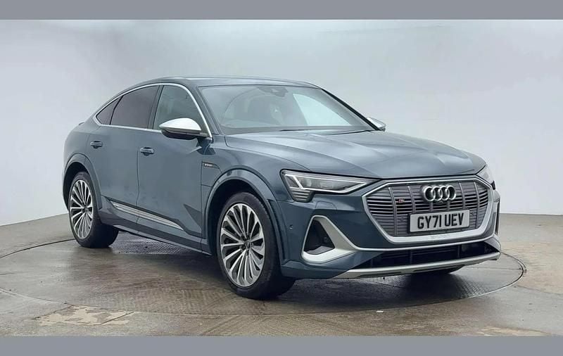 Used Audi e-tron Sportback Advanced 369 kW (503 HP) 2022 Blue SUV