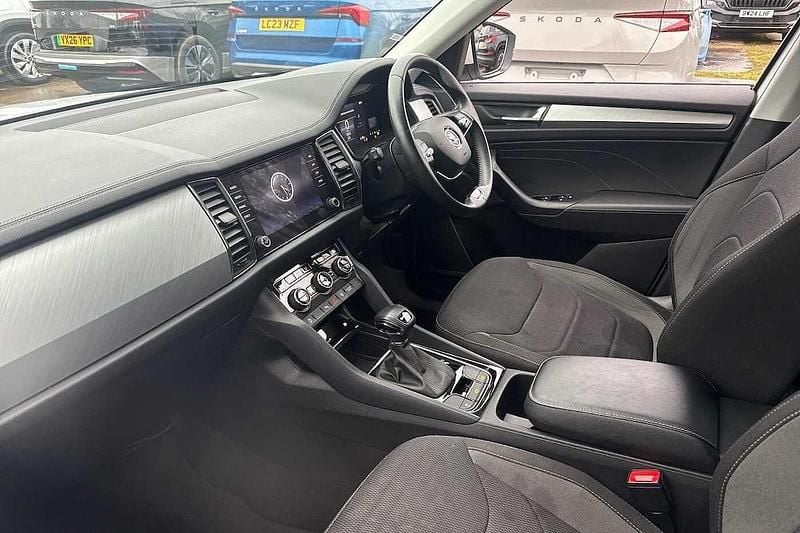 Used Skoda Kodiaq SE Drive 147 HP (108 kW) 2022 White SUV