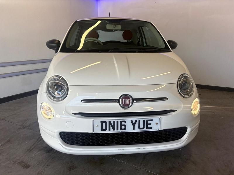 Used Fiat 500 Pop 69 HP (50 kW) 2016 White Hatchback