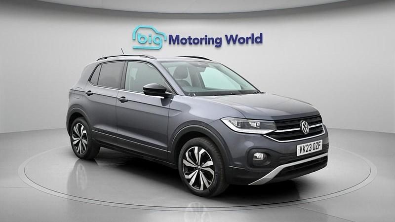 Used VW T-Cross Black Edition 110 HP (80 kW) 2023 Grey SUV