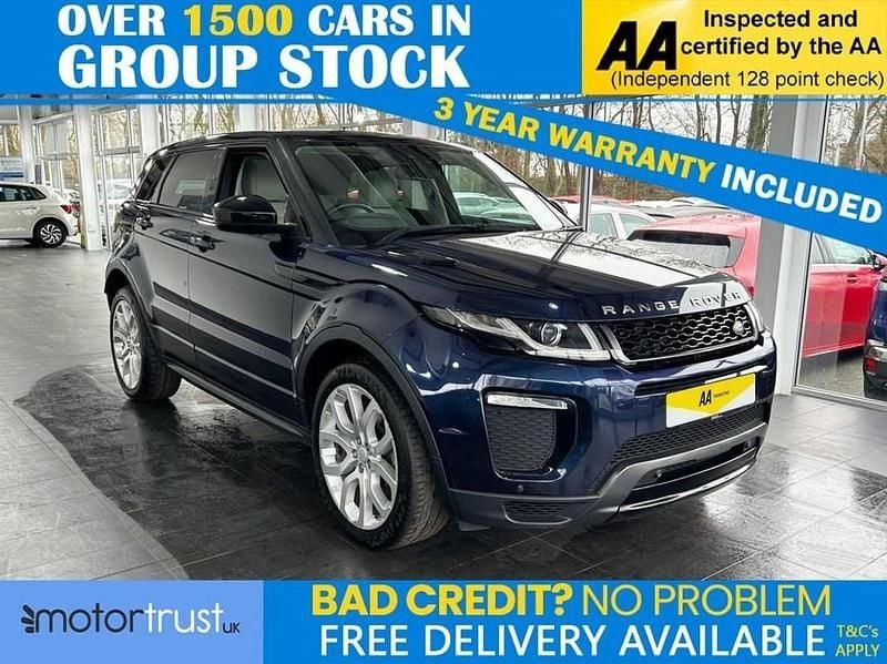 Used Land Rover Range Rover evoque HSE Dynamic 180 HP (132 kW) 2018 Blue SUV