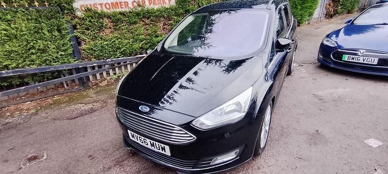 Used Ford Grand C-Max Titanium 120 HP (88 kW) 2016 Black MPV