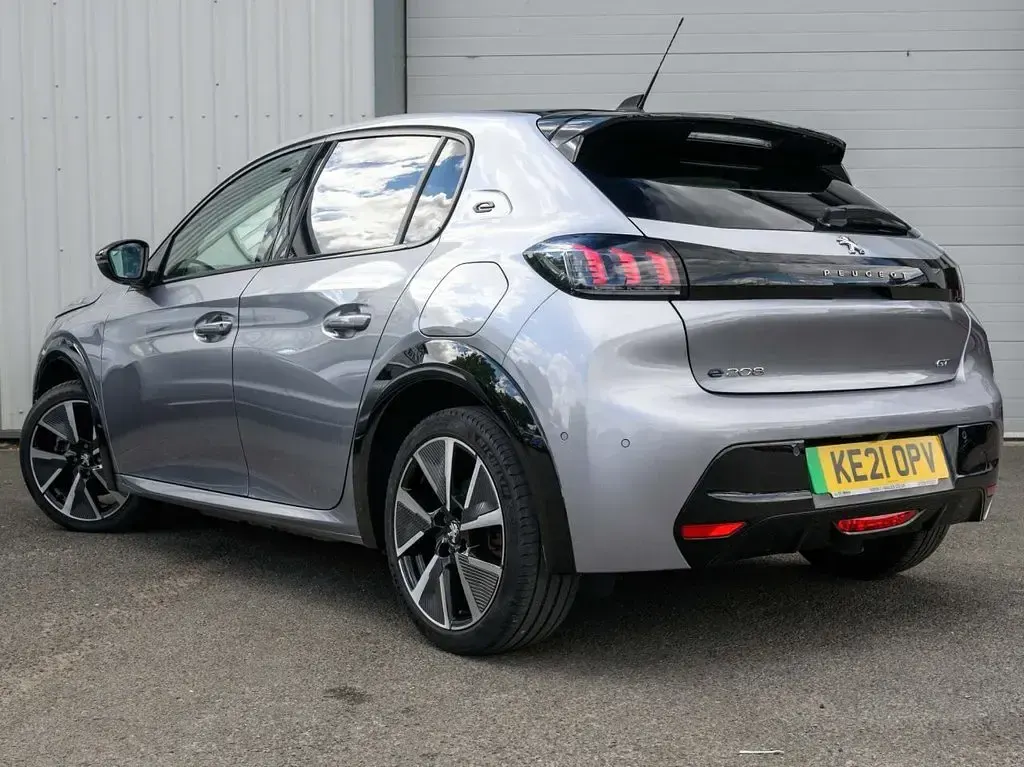 Used Peugeot e-208 GTi 100 kW (136 HP) 2021 Grey Hatchback