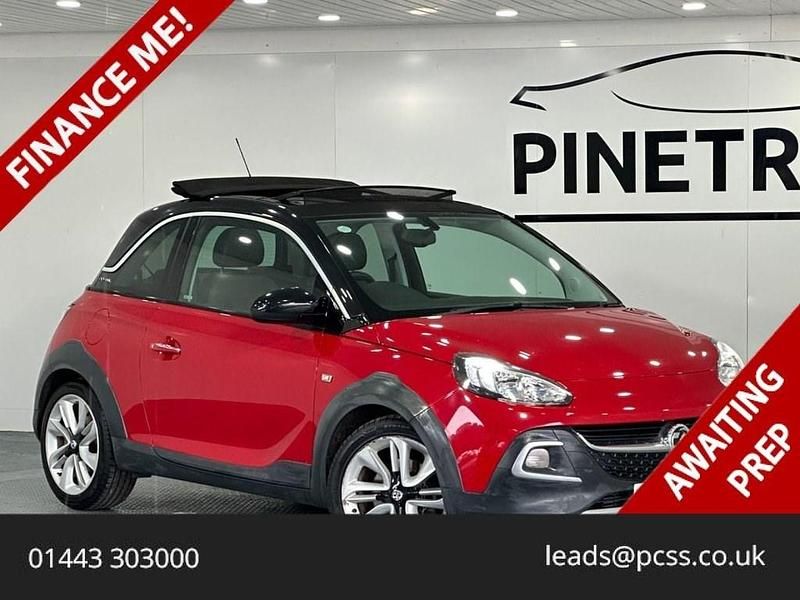 Used Vauxhall Adam Rocks 2015 Red Hatchback