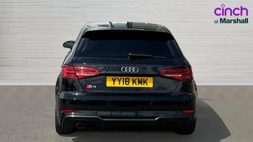 Used Audi A3 Black Edition 310 HP (228 kW) 2018 Mythos black Sedan