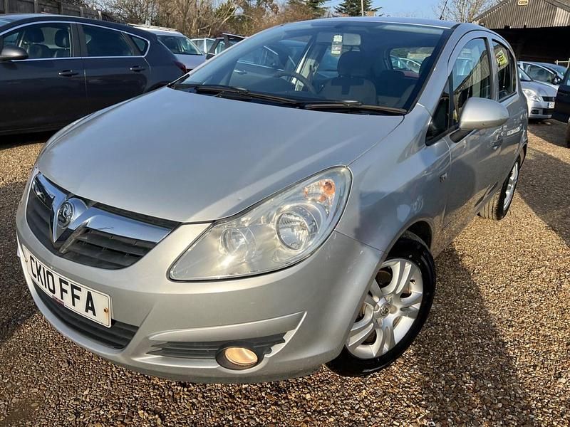 Used Vauxhall Corsa 85 HP (62 kW) 2010 Silver Hatchback