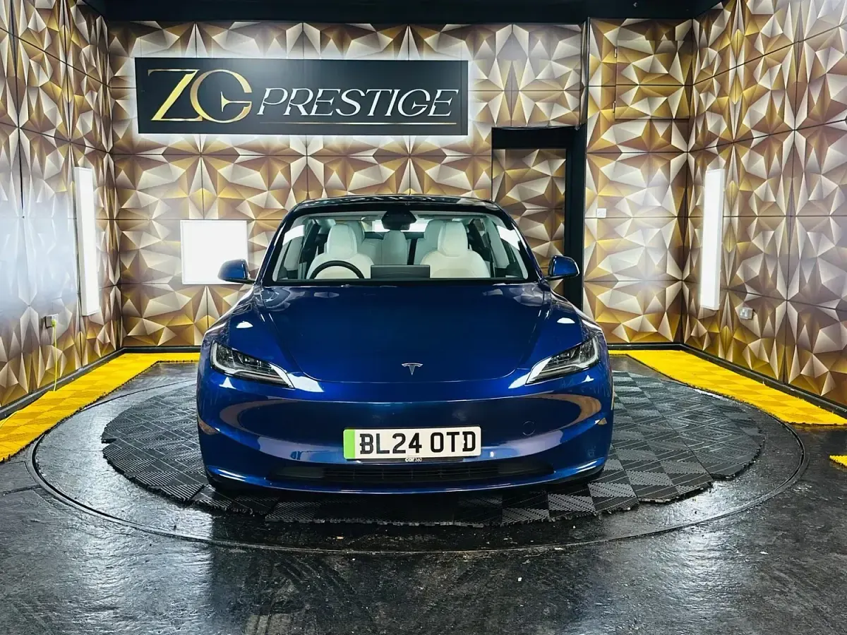Used Tesla Model 3 Long Range AWD 366 kW (498 HP) 2024 Blue Sedan