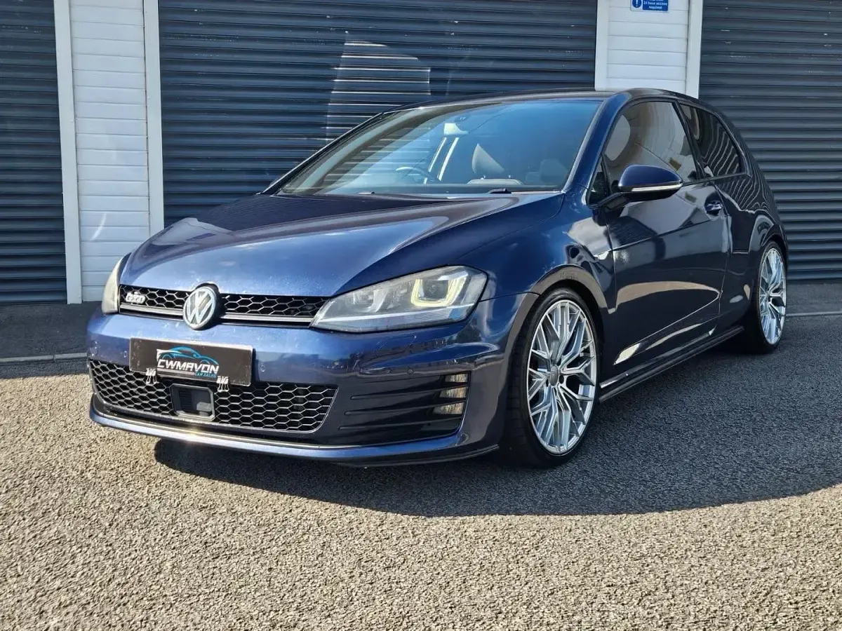 Used VW Golf VII GTD 2014 Blue Hatchback