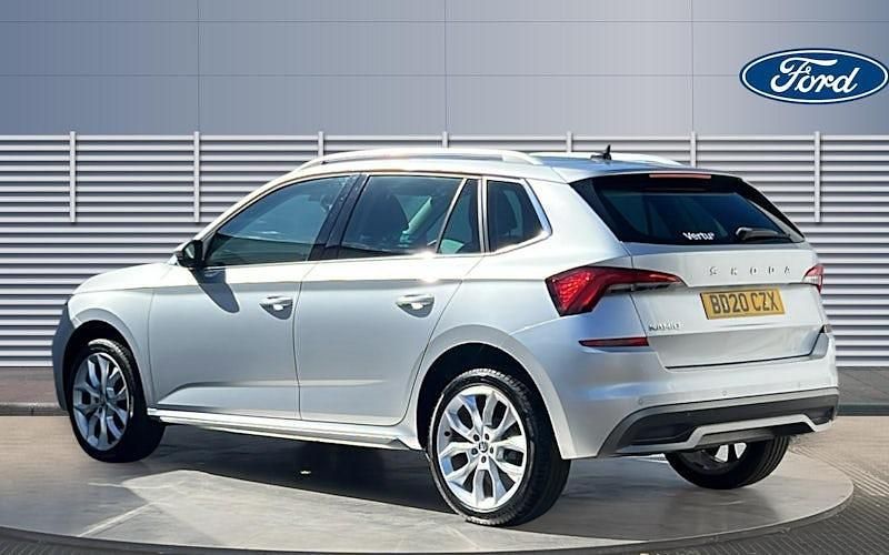 Used Skoda Kamiq SE L 116 HP (85 kW) 2020 Silver SUV