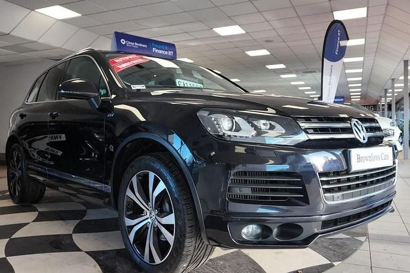 Black Used 2014 VW Touareg R-line SUV | £11,995 (Fair price) - Image 1/1