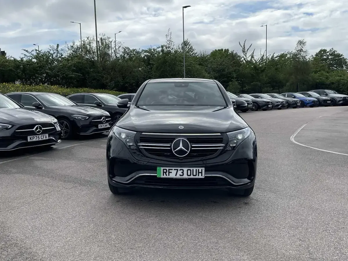 Used Mercedes EQC400 AMG line 300 kW (408 HP) 2024 Black SUV