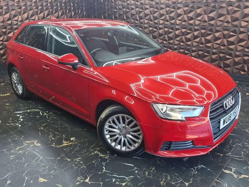 Red Used 2018 Audi A3 Advanced Hatchback | £8,399 (Good price) - Image 1/4