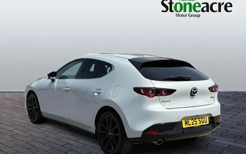 Used Mazda 3 Homura-Line 140 HP (102 kW) 2025 White Hatchback