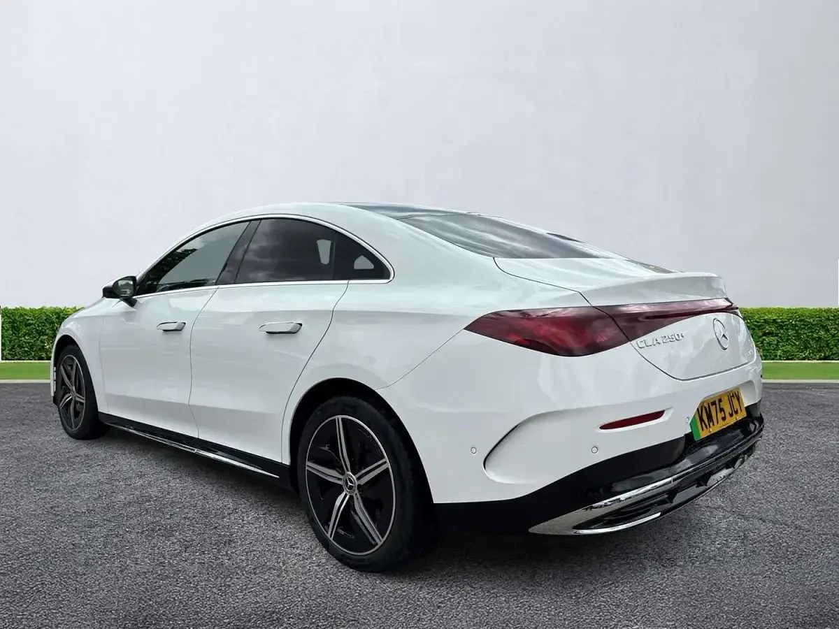 Used Mercedes CLA 250+ AMG line 200 kW (272 HP) 2025 White Sedan