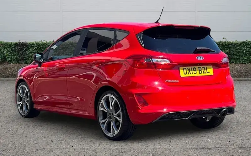 Used Ford Fiesta ST-Line 125 HP (91 kW) 2019 Red Hatchback