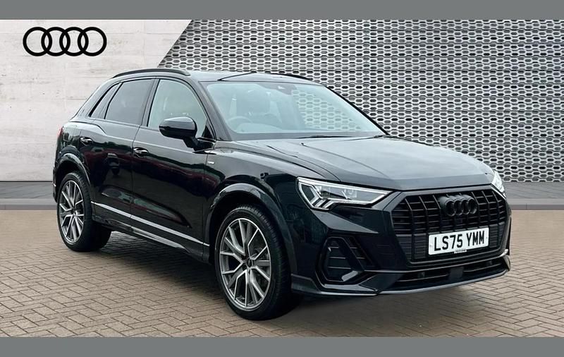 New Audi Q3 Black Edition 150 HP (110 kW) 2025 Black SUV