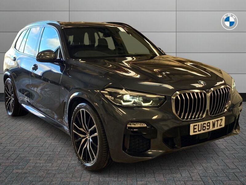 Grey Used 2019 BMW X5 M Sport SUV | £36,500 (Good price) - Image 1/4