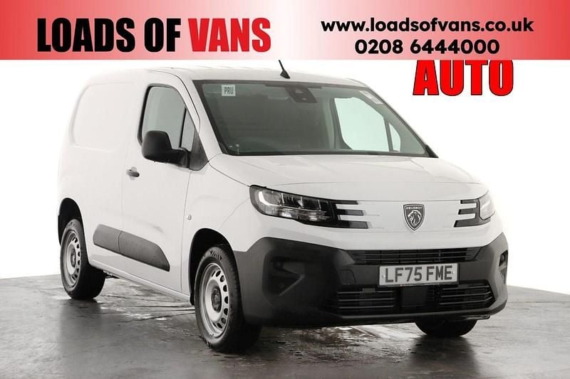 New Peugeot Partner 131 HP (96 kW) 2025 White MPV