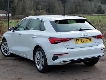 Used Audi A3 Sport 110 HP (80 kW) 2023 White Sedan