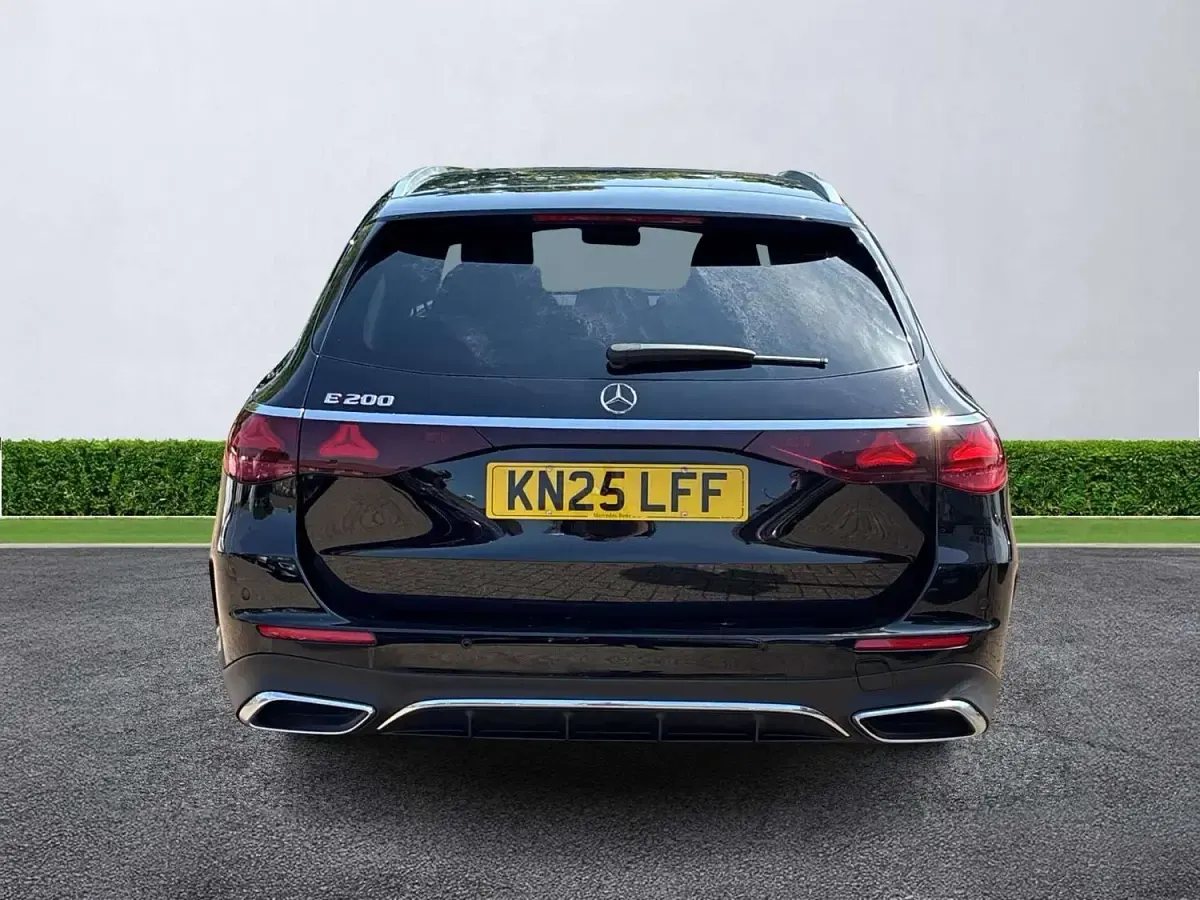 Used Mercedes E200 AMG line 2025 Black Estate