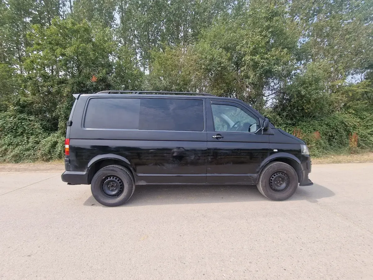 Used VW T5 Trendline 130 HP (95 kW) 2006 Black Van