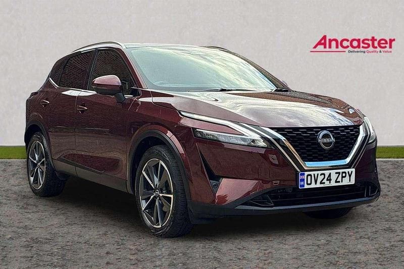 Red Used 2024 Nissan Qashqai Tekna SUV | £25,975 (Expensive) - Image 1/4
