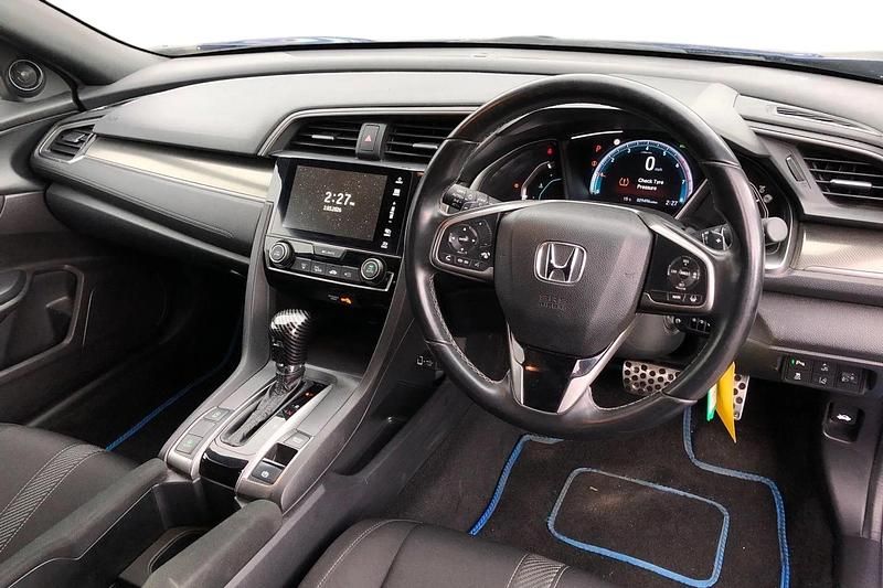 Used Honda Civic SR 2019 Blue Hatchback