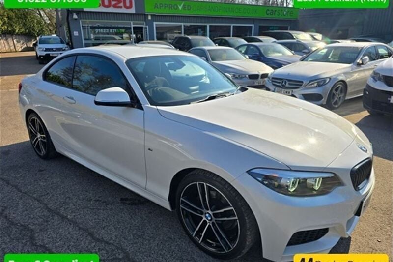 White Used 2019 BMW 218 M Sport Coupe | £14,999 (Good price) - Image 1/4
